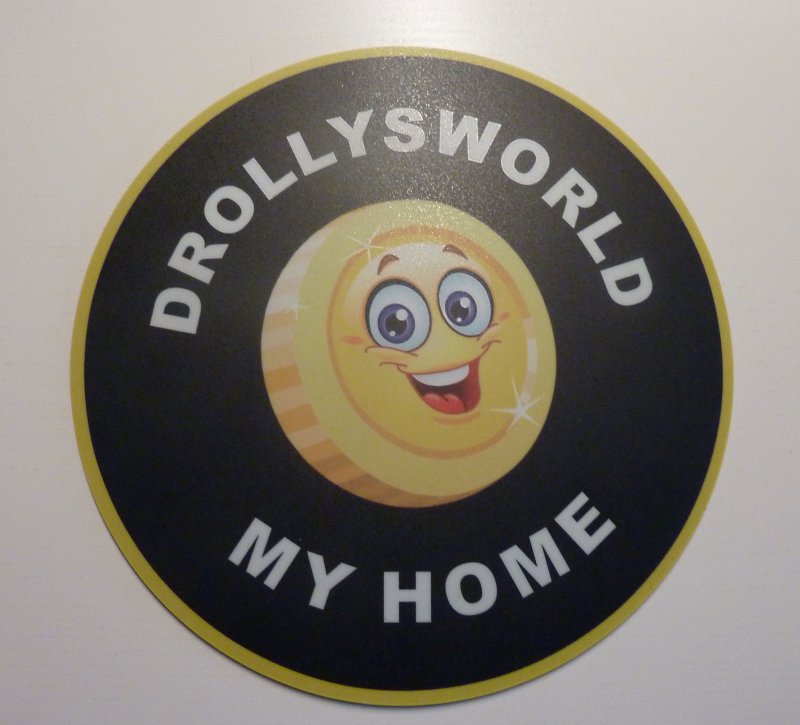 Mousepad "DROLLYSWORLD MY HOME" (1 Stück)